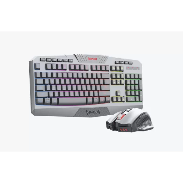 Redragon Wireless Gaming Keyboard and Mouse Combo S101KSW