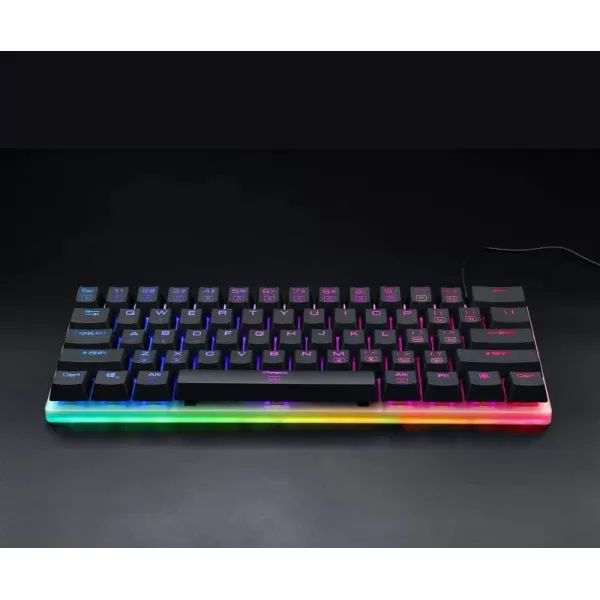 Redragon K605 Alien Giant Mechanical Gaming Keyboard Super Big 61 Keys ampamp Outemu Blue Switch RGB LED Backlit Ergonomic Wired TypeC Full Key Conflict Free AntiGhosting NKRO Keyboard61 Keys