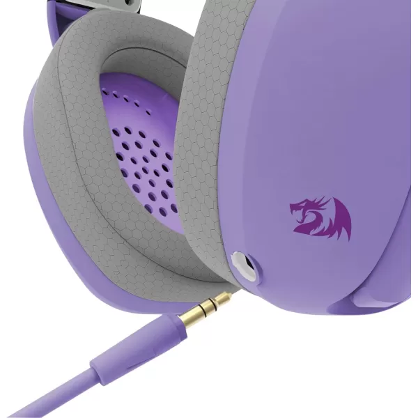 Redragon H848 BT Wireless Gaming Headset  Lightweight  71 Surround Sound  40MM Drivers  Detachable Microphone  Multi Platforms for PC PS543 Switch MobilePurple