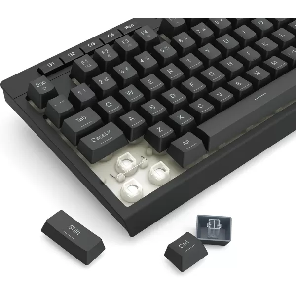 Redragon BS142 Wireless Gaming Keyboard ampamp Mouse Combo 98 Keys K515 PRO Wireless RGB Membrane Keyboard and Wireless M693 PRO Gaming Mouse BundleK515  M693