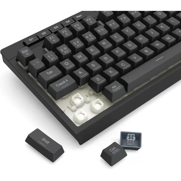 Redragon BS142 Wireless Gaming Keyboard ampamp Mouse Combo 98 Keys K515 PRO Wireless RGB Membrane Keyboard and Wireless M693 PRO Gaming Mouse BundleK515  M693 PRO