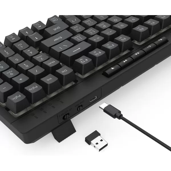 Redragon BS142 Wireless Gaming Keyboard ampamp Mouse Combo 98 Keys K515 PRO Wireless RGB Membrane Keyboard and Wireless M693 PRO Gaming Mouse BundleK515  M693 PRO