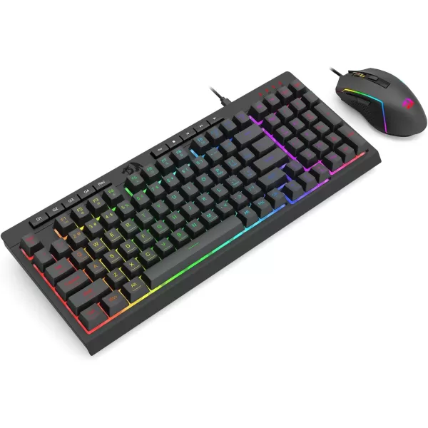 Redragon BS142 Wireless Gaming Keyboard ampamp Mouse Combo 98 Keys K515 PRO Wireless RGB Membrane Keyboard and Wireless M693 PRO Gaming Mouse BundleK515  M693