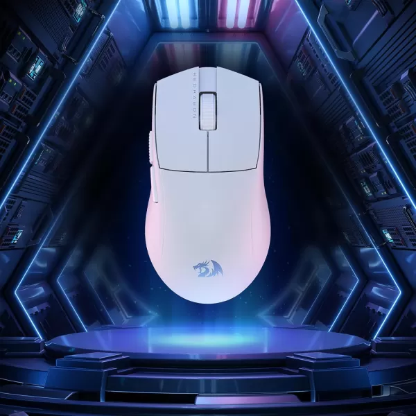 imageRedragon M996 Wired 8K Polling Rate Gaming Mouse 42G UltraLight 26000 Max DPI Gaming Mouse wErgonomic Natural Grip Build Full Programmable Buttons Software Supports DIY Keybinds ampamp DPIWhite