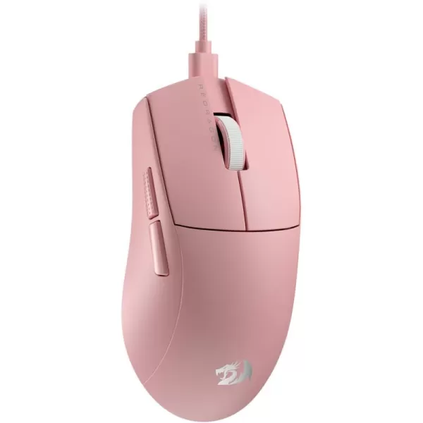 imageRedragon M996 Wired 8K Polling Rate Gaming Mouse 42G UltraLight 26000 Max DPI Gaming Mouse wErgonomic Natural Grip Build Full Programmable Buttons Software Supports DIY Keybinds ampamp DPIPink