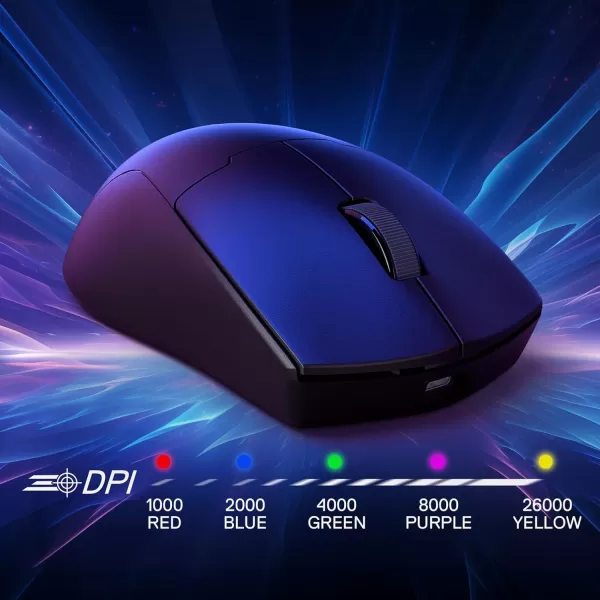 imageRedragon M918 PRO 3Mode Wireless Gaming Mouse 55G Lightweight 26K DPI Gamer Mouse wErgonomic Natural Grip Build Full Programmable Buttons Software Supports DIY Keybinds ampamp DPIBlack