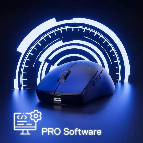 imageRedragon M918 PRO 3Mode Wireless Gaming Mouse 55G Lightweight 26K DPI Gamer Mouse wErgonomic Natural Grip Build Full Programmable Buttons Software Supports DIY Keybinds ampamp DPIBlack