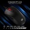 imageRedragon M995 Wired Gaming Mouse 26000 DPI Optical Mouse with 6 Programmable Buttons ampamp 5 Backlit Modes 51G Ultra Lightweight Software Supports DIY Keybinds BlackBlack