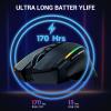 imageRedragon Wireless Gaming Mouse TriMode 24GUSBCBluetooth Ergonomic Mouse Gaming 8000 DPI RGB Backlit Fully Programmable Rechargeable Wireless Computer Mouse for Laptop PC Mac M814M915PRO