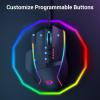 imageRedragon Wireless Gaming Mouse TriMode 24GUSBCBluetooth Ergonomic Mouse Gaming 8000 DPI RGB Backlit Fully Programmable Rechargeable Wireless Computer Mouse for Laptop PC Mac M814M915