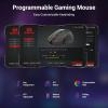 imageRedragon Wireless Gaming Mouse TriMode 24GUSBCBluetooth Ergonomic Mouse Gaming 8000 DPI RGB Backlit Fully Programmable Rechargeable Wireless Computer Mouse for Laptop PC Mac M814M915PRO