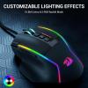 imageRedragon Wireless Gaming Mouse TriMode 24GUSBCBluetooth Ergonomic Mouse Gaming 8000 DPI RGB Backlit Fully Programmable Rechargeable Wireless Computer Mouse for Laptop PC Mac M814M915