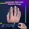 imageRedragon Wireless Gaming Mouse TriMode 24GUSBCBluetooth Ergonomic Mouse Gaming 8000 DPI RGB Backlit Fully Programmable Rechargeable Wireless Computer Mouse for Laptop PC Mac M814M915
