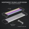 imageRedragon GCP06 RGB Power Extension Cable  24 Pin ATX Power Supply Cable 5V 3 Pin ARGB Sync 20CM Length with Cable Combs Customized Power Supply Mod Sleeve Extension Cable