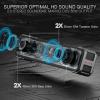 imageRedragon GS817 RGB Desktop Soundbar 20 Channel Stereo Speakers for Desktop wMassive 30W Max Power TouchControl Bluetooth 53 ampamp 35mm AUX Inputs Black