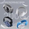 imageRedragon H878 3Mode Wireless Blue Lighting Gaming Headset  Lightweight  71 Surround Sound  40MM Drivers  Detachable Microphone  Multi Platforms for PC PS543 Switch Mobile BlackampampBlueWhite  Blue