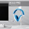 imageRedragon H878 3Mode Wireless Blue Lighting Gaming Headset  Lightweight  71 Surround Sound  40MM Drivers  Detachable Microphone  Multi Platforms for PC PS543 Switch Mobile BlackampampBlueWhite  Blue
