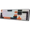 imageRedragon K689 Wired Gasket RGB Gaming Keyboard 104 Keys  Extra 4 Hotkeys Mechanical Keyboard wUpgraded Hotswappable Socket 3Layer Noise Dampening Mixed Color Keycaps Custom Linear SwitchMint Mambo Switch