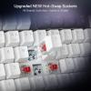 imageRedragon K673 GB 75 Wireless Gasket RGB Gaming Keyboard 3Modes 81 Keys PBT Compact Mechanical Keyboard wHotSwap Socket Dedicated Knob Control ampamp 5Layer Noise Dampening Custom Linear SwitchAbyssal Blue