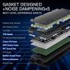imageRedragon K673 GB 75 Wireless Gasket RGB Gaming Keyboard 3Modes 81 Keys PBT Compact Mechanical Keyboard wHotSwap Socket Dedicated Knob Control ampamp 5Layer Noise Dampening Custom Linear SwitchConcrete Jungle