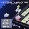 imageRedragon K673 GB 75 Wireless Gasket RGB Gaming Keyboard 3Modes 81 Keys PBT Compact Mechanical Keyboard wHotSwap Socket Dedicated Knob Control ampamp 5Layer Noise Dampening Custom Linear SwitchConcrete Jungle