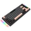 imageRedragon K720 Wireless CNC Gasket Gaming Keyboard wHype Screen ampamp Knob 81 Keys Mechanical Keyboard Smart 114 TFT Info Display 5Layer Noise Dampening Custom Linear Switch Dawn Sakura Color