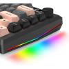 imageRedragon K720 Wireless CNC Gasket Gaming Keyboard wHype Screen ampamp Knob 81 Keys Mechanical Keyboard Smart 114 TFT Info Display 5Layer Noise Dampening Custom Linear Switch Dawn Sakura Color
