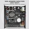 imageRedragon RGMS1200W PRO 80 Gold 1200 Watt Power Supply wUpgraded ATX 31 ampamp PCIe 51 Fully Modular Compact 150mm Size Smart ECO Low Noise Fan 100 Japanese Capacitors Full Mod CablesATX 31 Gold BK