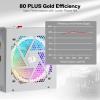 imageRedragon RGMS1200W PRO 80 Gold 1200 Watt Power Supply wUpgraded ATX 31 ampamp PCIe 51 Fully Modular Compact 150mm Size Smart ECO Low Noise Fan 100 Japanese Capacitors Full Mod CablesATX 30 Gold WT