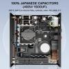 imageRedragon RGMS1200W PRO 80 Gold 1200 Watt Power Supply wUpgraded ATX 31 ampamp PCIe 51 Fully Modular Compact 150mm Size Smart ECO Low Noise Fan 100 Japanese Capacitors Full Mod CablesATX 31 Gold WT
