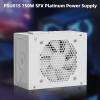imageRedragon RGMS1200W PRO 80 Gold 1200 Watt Power Supply wUpgraded ATX 31 ampamp PCIe 51 Fully Modular Compact 150mm Size Smart ECO Low Noise Fan 100 Japanese Capacitors Full Mod CablesSFX Platinum WT