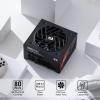 imageRedragon RGMS1200W PRO 80 Gold 1200 Watt Power Supply wUpgraded ATX 31 ampamp PCIe 51 Fully Modular Compact 150mm Size Smart ECO Low Noise Fan 100 Japanese Capacitors Full Mod CablesATX 31 Gold BK