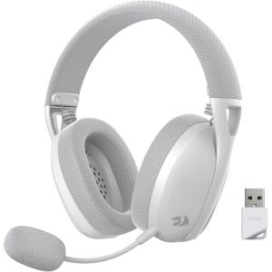 imageRedragon H848 Wireless Gaming Headset  Lightweight  71 Surround Sound  40MM Drivers  Detachable Microphone  Multi Platforms for PC PS543 Switch MobileGrey