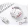 imageRedragon H510 PRO 3Mode RGB Gaming Headset  71 Surround Sound  53MM Audio Drivers in Memory Foam Ear Pads wDurable Fabric Cover Multi Platforms Headphone  USB Powered for PCPS4NSWhite H510