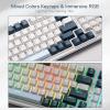 imageRedragon K686 PRO 98 Keys Wireless Gasket RGB Gaming Keyboard 3Mode PBT Mechanical Keyboard wHotSwap SouthFacing RGB Socket Dedicated Knob Control ampamp 5Layer Noise Dampening Gradient PBT KeycapsBlue Himmel