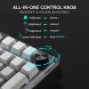 imageRedragon K686 PRO 98 Keys Wireless Gasket RGB Gaming Keyboard 3Mode PBT Mechanical Keyboard wHotSwap SouthFacing RGB Socket Dedicated Knob Control ampamp 5Layer Noise Dampening Gradient PBT KeycapsConcrete Jungle