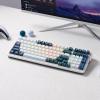 imageRedragon K686 PRO 98 Keys Wireless Gasket RGB Gaming Keyboard 3Mode PBT Mechanical Keyboard wHotSwap SouthFacing RGB Socket Dedicated Knob Control ampamp 5Layer Noise Dampening Gradient PBT KeycapsBlue Himmel