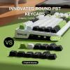 imageRedragon K686 PRO 98 Keys Wireless Gasket RGB Gaming Keyboard 3Mode PBT Mechanical Keyboard wHotSwap SouthFacing RGB Socket Dedicated Knob Control ampamp 5Layer Noise Dampening Gradient PBT KeycapsGreenFlash Genji