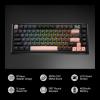 imageRedragon K724 PRO Wireless Gasket Gaming Keyboard wHype Screen ampamp Knob 81Key Mechanical Keyboard EasyControl 114 TFT Info Display 5Layer Noise Dampening Custom Linear Switch Dark Jade ColorDawn Sakura CNC