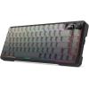 imageRedragon K724 PRO Wireless Gasket Gaming Keyboard wHype Screen ampamp Knob 81Key Mechanical Keyboard EasyControl 114 TFT Info Display 5Layer Noise Dampening Custom Linear Switch Dark Jade ColorConcrete Jungle