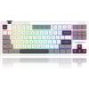 imageRedragon K728 PRO SE 80 87 Keys Wireless Gasket RGB Gaming Keyboard 3Mode Anime Mechanical Keyboard wHotSwap SouthFacing LED Socket 5Layer Noise Dampening Custom HiFi Linear SwitchMoonDust Gray Silent Switch
