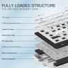 imageRedragon K728 PRO SE 80 87 Keys Wireless Gasket RGB Gaming Keyboard 3Mode Anime Mechanical Keyboard wHotSwap SouthFacing LED Socket 5Layer Noise Dampening Custom HiFi Linear SwitchNova Azure Anime Version