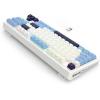 imageRedragon K728 PRO SE 80 87 Keys Wireless Gasket RGB Gaming Keyboard 3Mode Anime Mechanical Keyboard wHotSwap SouthFacing LED Socket 5Layer Noise Dampening Custom HiFi Linear SwitchPolar Blue