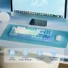 imageRedragon K728 PRO SE 80 87 Keys Wireless Gasket RGB Gaming Keyboard 3Mode Anime Mechanical Keyboard wHotSwap SouthFacing LED Socket 5Layer Noise Dampening Custom HiFi Linear SwitchStarlight Blue