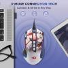 imageRedragon M612AK PRO RGB Gaming Mouse 8000 DPI WiredWireless Optical Mouse with 9 Programmable Buttons ampamp 7 Backlit Modes BT ampamp 24G Wireless Software Supports DIY Keybinds Rapid Fire ButtonAnime Version