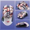 imageRedragon M612AK PRO RGB Gaming Mouse 8000 DPI WiredWireless Optical Mouse with 9 Programmable Buttons ampamp 7 Backlit Modes BT ampamp 24G Wireless Software Supports DIY Keybinds Rapid Fire ButtonAnime Version