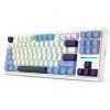 imageRedragon K728 PRO SE 80 87 Keys Wireless Gasket RGB Gaming Keyboard 3Mode Anime Mechanical Keyboard wHotSwap SouthFacing LED Socket 5Layer Noise Dampening Custom HiFi Linear SwitchPolar Blue