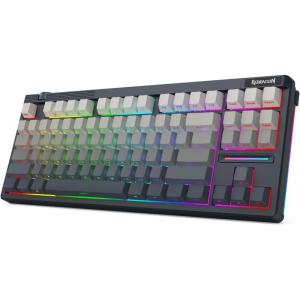 imageRedragon K728 PRO SE 80 87 Keys Wireless Gasket RGB Gaming Keyboard 3Mode Anime Mechanical Keyboard wHotSwap SouthFacing LED Socket 5Layer Noise Dampening Custom HiFi Linear SwitchConcrete Jungle Silent Switch