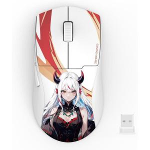 imageRedragon M918AK 3Mode Wireless Gaming Mouse 55G Lightweight 26K DPI Mouse wErgonomic Natural Grip Build Full Programmable Buttons Software Supports DIY Keybinds ampamp DPI WhiteWhite