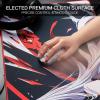 imageRedragon EISA P047L Anime Gaming Mouse Pad  Smooth Lycra Surface AntiSlip Rubber Base SpillResistant Durable 5mm Thick Design 35 x 16 inches BlackBlack